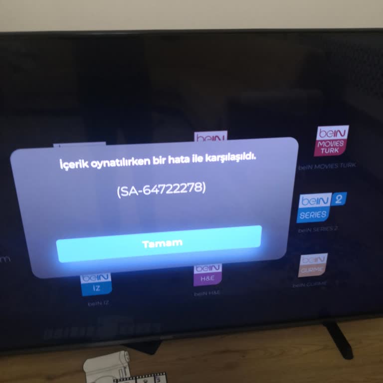 Tod TV'de Hata Mesajı Ve Destek Eksikliği: Derbi Maçını İzleyemiyorum