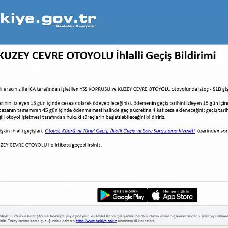 HGS Bakiyesi Bitince Zamanında Uyarı Alınmıyor, Sürekli Mağdur Oluyorum