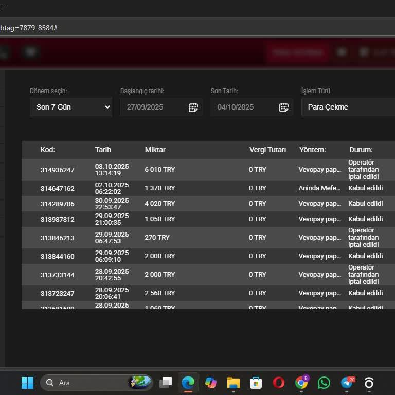 Ramadabet Kazancım Hesabımdan Silindi, Mağdur Edildim