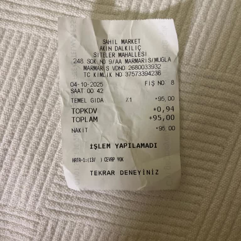 Pos Hatası İle Hesabımdan Para Çekildi, İade Bekliyorum