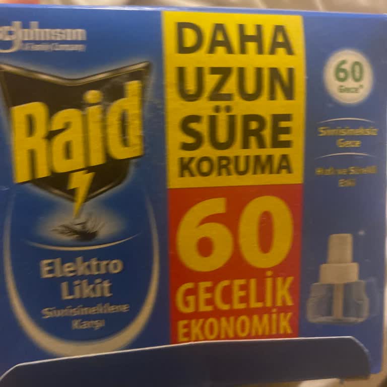 Raid Elektrikli Sinek Kovucu Beklenen Etkiyi Göstermedi, Açıklama Bekliyorum