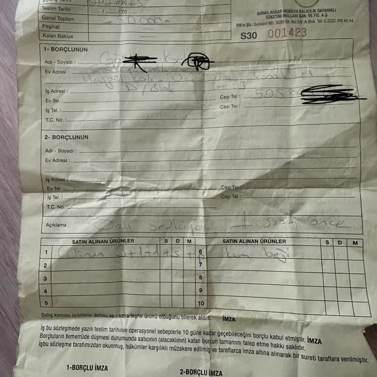 Eksik Ürünler Üç Aydır Teslim Edilmiyor, Sürekli Oyalama