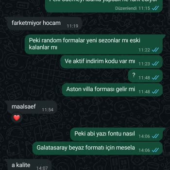 Forma Siparişimde Fazla Ödeme Ve Hatalı Ürünler İade Yapılmıyor