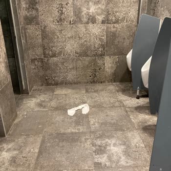 Ereylin AVM Zemin Kat Erkek Tuvaletlerinde Sürekli Temizlik Sorunu