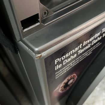 Yeni Alınan Çamaşır Makinesinde Erken Paslanma Şoku