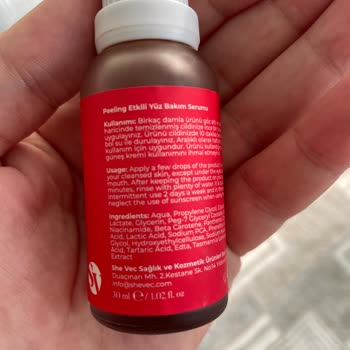 Red Of Love Serum Kullanımı Sonrası Yüzde Yanma Ve Kızarıklık Oluştu
