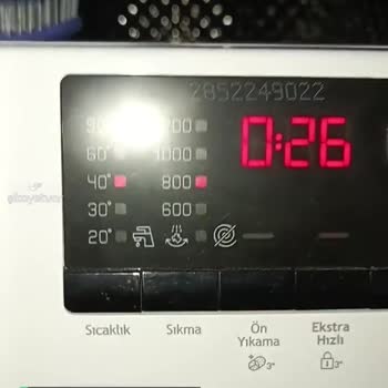 Altus Al 10123 D Çamaşır Makinesi Sarsıntısı