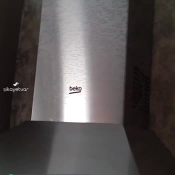Beko Davlumbaz Fırın Leke Pas, Kullanım Olmadan Bu Hale Geldi!