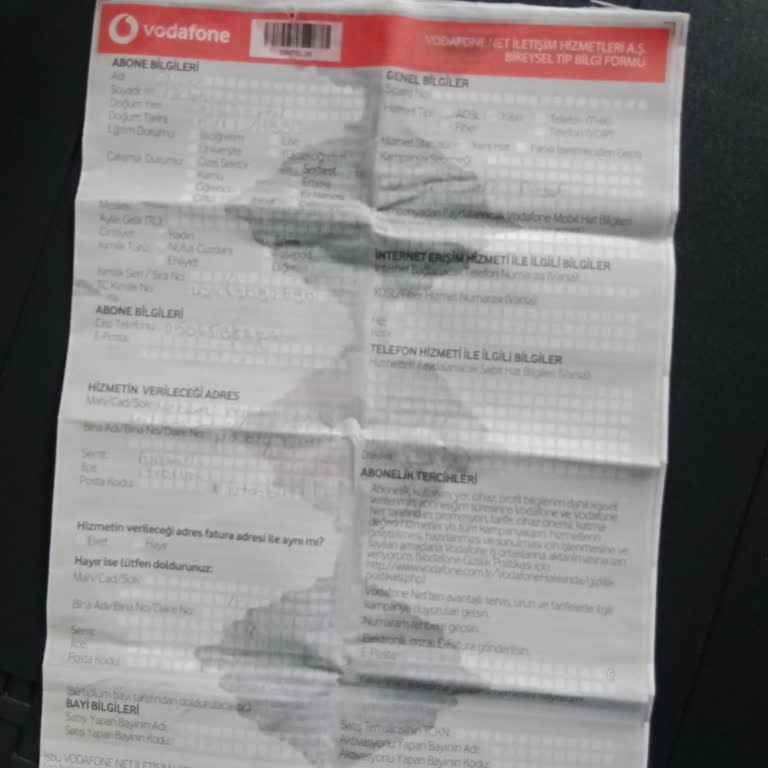 Vodafone Evde İnternet Kurulumunda İletişim Sorunu Ve Mağduriyet