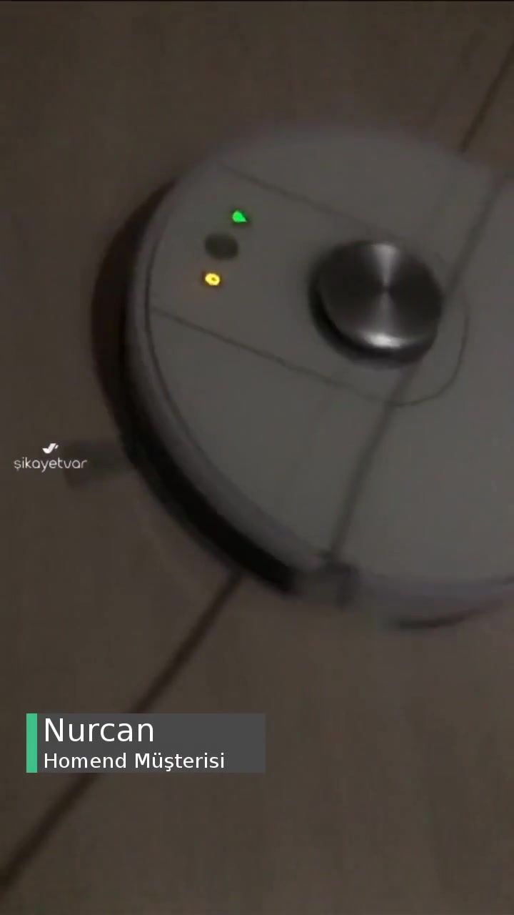 Homend Robot Süpürge Kendi Etrafında Dönüyor! videonun kapak resmi