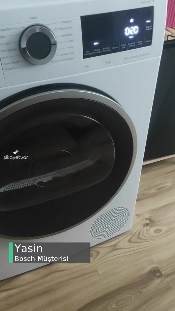 Bosch Çamaşır Kurutma Makinesinde Ses Sorunu Var videonun kapak resmi