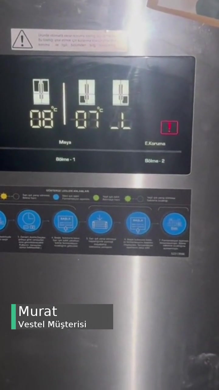 Vestel Puzzle Maya Buzdolabı Arızası videonun kapak resmi
