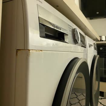 Bosch Çamaşır Makinesinde Garanti Dışı Su Sızıntısı Ve Paslanma Mağduriyeti