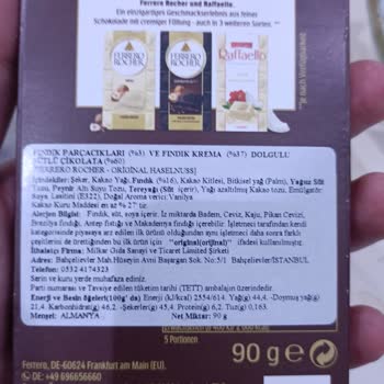 Aldığım Çikolatada Bozulma Ve Tat Değişikliği Sorunu