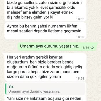 Teslim Edilmeyen Kurutma Makinesi, İlgisiz Mağaza Ve Çözülmeyen İade Süreci