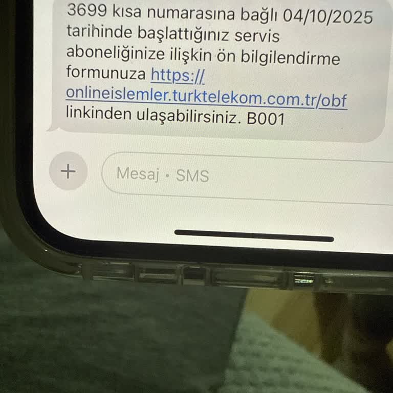 Bilgim Dışında Yapılan Abonelik Ücretinin İadesini Talep Ediyorum