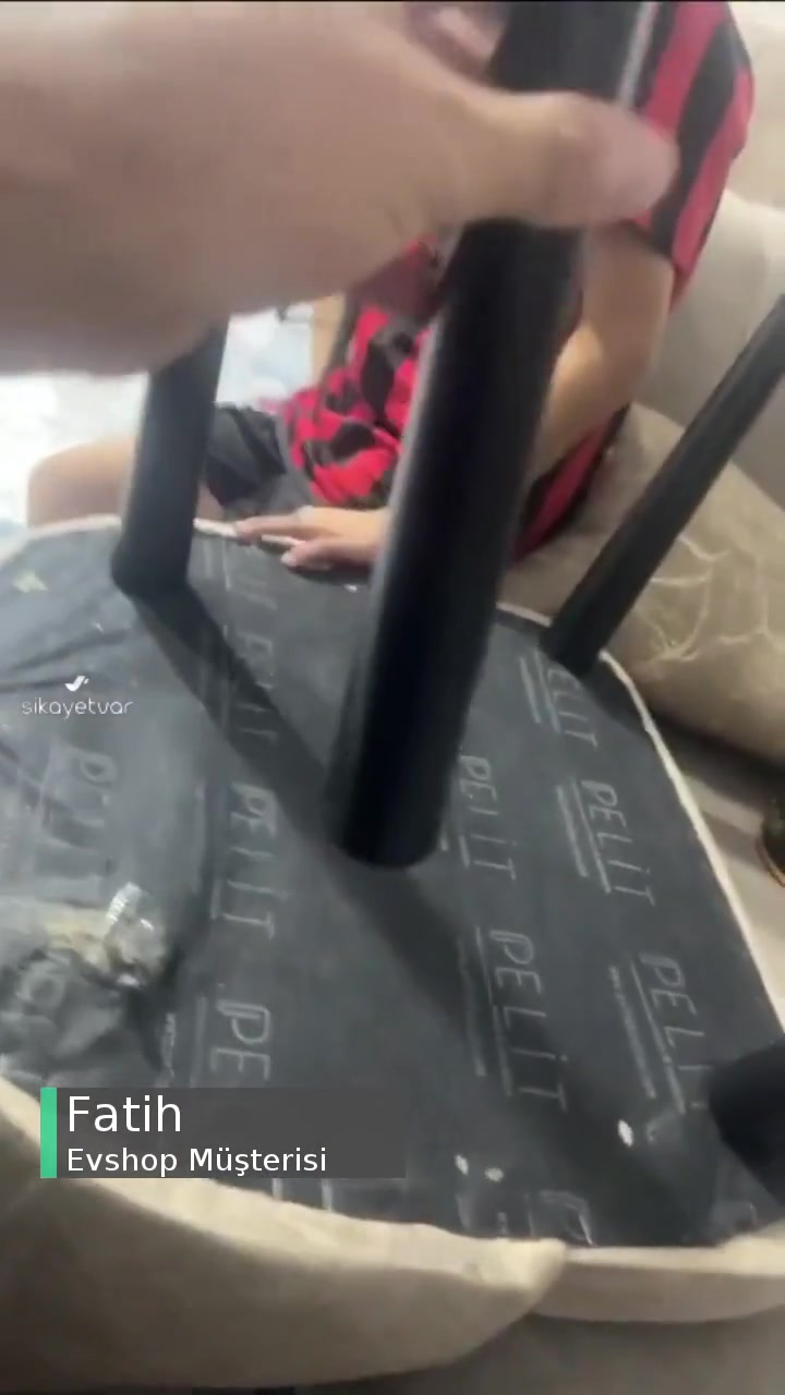 Evshop Müşteri Hizmetlerinin En Ufak Bir Şeyde Kullanıcı Hatası Demesi videonun kapak resmi