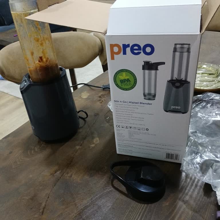 Preo Yeni Alınan Blenderın Kapağı Sıkıştı, Açılmıyor!