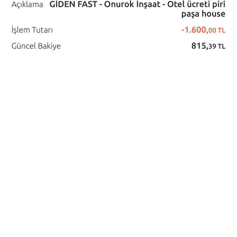 Otel Ödemesine Rağmen Haksız İcra Takibiyle Mağdur Edildim
