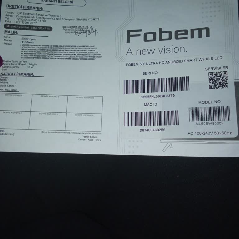 Fobem Whale Cihazda Sürekli Kapanma Ve Yayın Akışı Sorunları Çözülmüyor