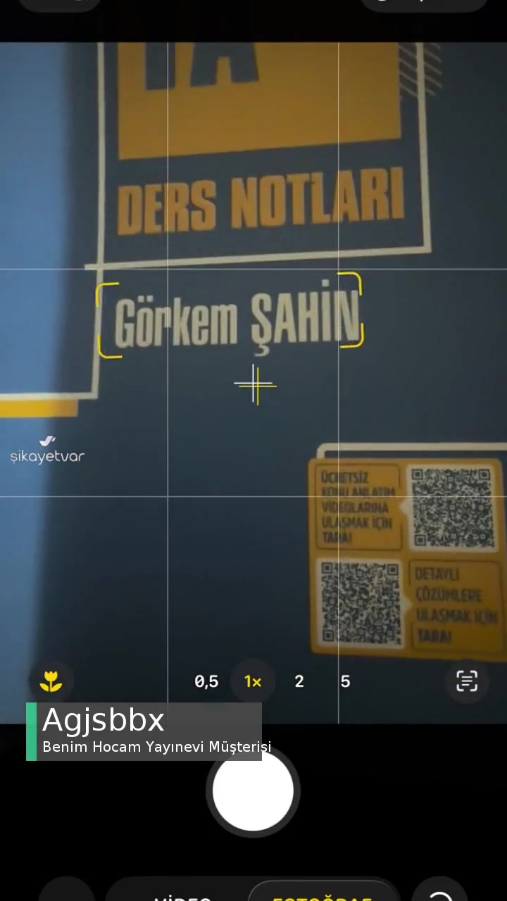 Benim Hocam Yayınevi  TYT Video Ders Kitabı videonun kapak resmi