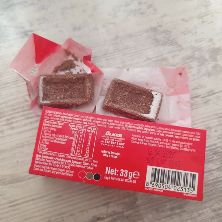 Aldığım Ülker Napoliten Çikolata Bozuk Çıktı Ve Üzerinde Beyaz Lekeler Vardı