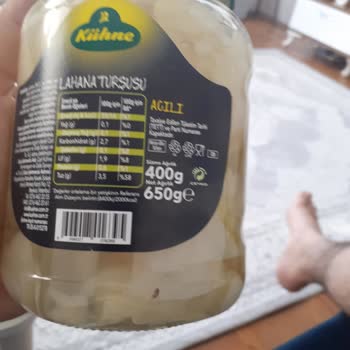 Kühne Lahana Turşusunda Yabancı Madde Şoku: Sağlığımız Tehlikede