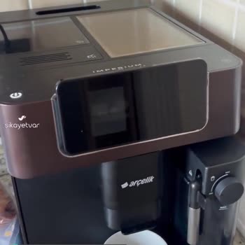 Arçelik Tam Otomatik Espresso Makinesi Arızası