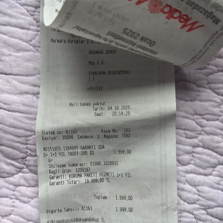 Onayım Olmadan Eklenen Sigorta Ücretinin İadesini İstiyorum