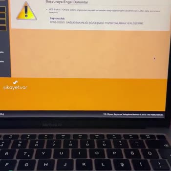 ÖSYM KPSS Tercih Problemi Sistem Hatası!