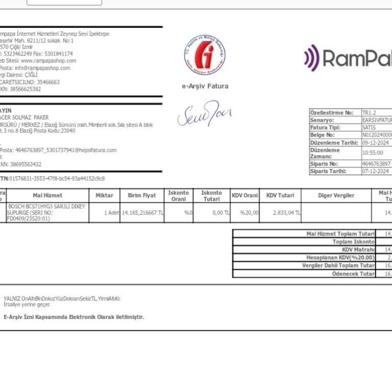 Bosch Dik Süpürgede Tekrarlayan Islak Başlık Arızası