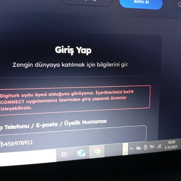 Aktif Üyeliğe Rağmen Derbi Maçını İzleyemedim, Müşteri Hizmetleri De Yanıt Vermedi