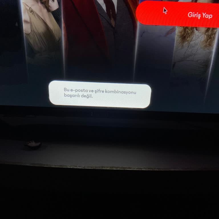 Gain TV Uygulamasında Televizyonumdan Giriş Yapamıyorum