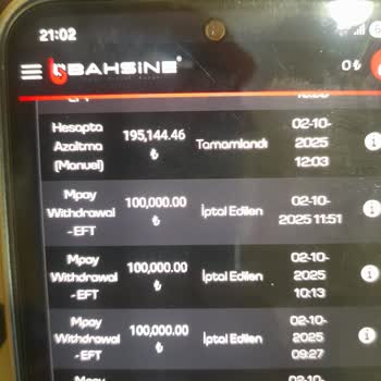 BahsinePro Onaysız Para Çekimi ve Hesap Engeliyle Yaşanan Mağduriyet