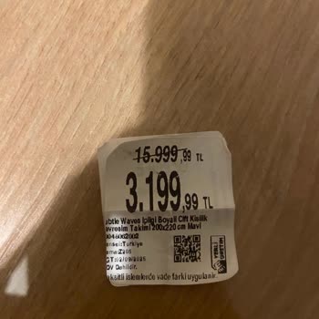 English Home Yanıltıcı Fiyat Etiketiyle Aldatıldım