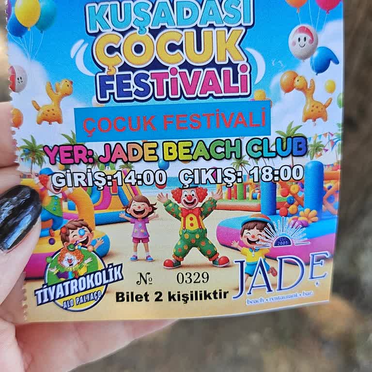 Jade Beach Club Çocuk Şenliğinde Kabul Edilemez Uygulama!