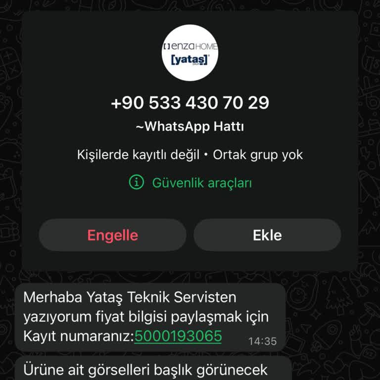 Yataş Müşteri Hizmetlerinden Geri Dönüş Alamıyorum, Mağduriyetim Sürüyor