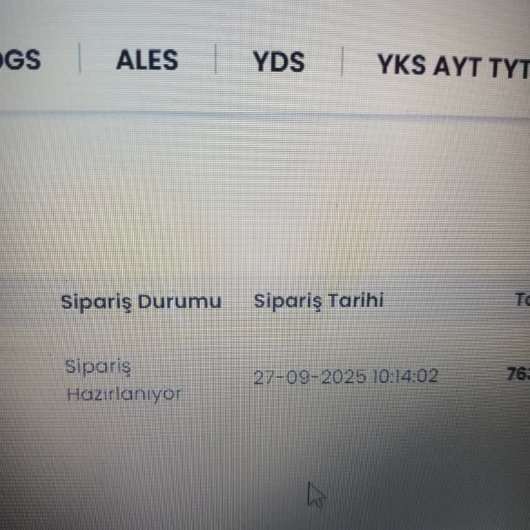 Uzayan Sipariş Süresi Ve Yetersiz Müşteri Hizmetleri Nedeniyle Mağduriyet