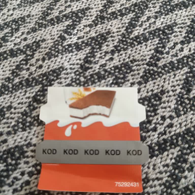 Kinder Süt Dilimi Paketindeki Kodun Kullanım Amacı Ve Bilgilendirme Eksikliği