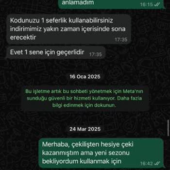 Kazandığım Hediye Çekini Sepetteki Otomatik İndirim Nedeniyle Kullanamıyorum