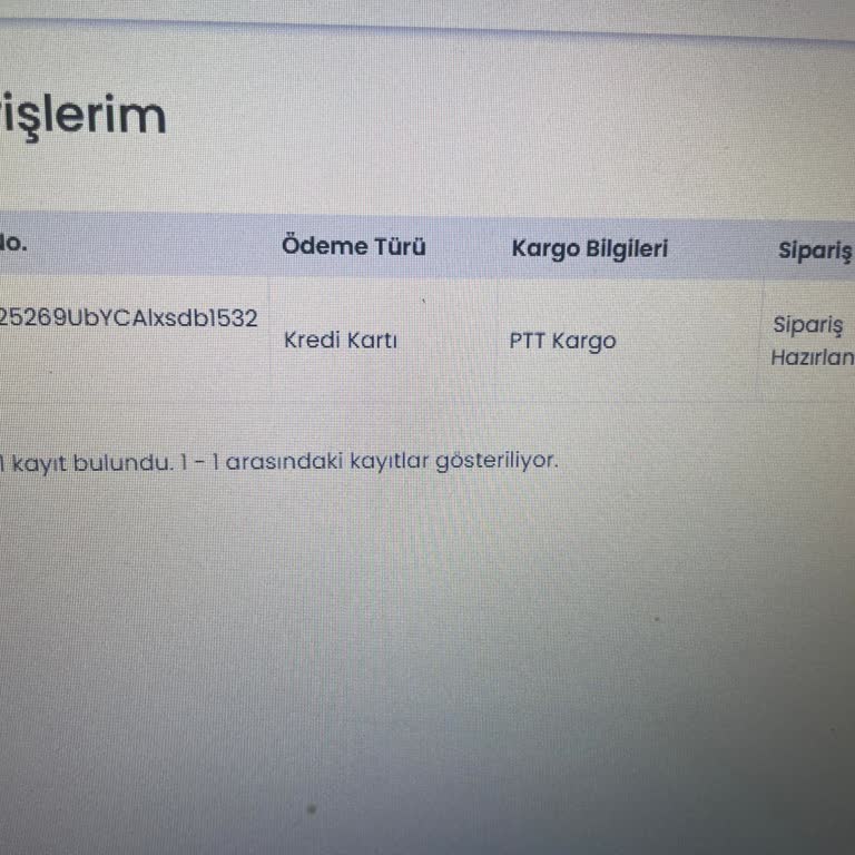 11 Gündür Teslim Edilmeyen Sipariş Ve İletişim Eksikliği Mağduriyeti
