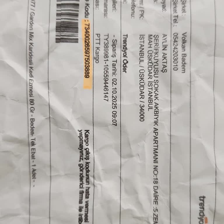 3'lü Kedi Ödül Maması Yerine Tek Ürün Gönderildi, Ücret İadesi Bekliyorum