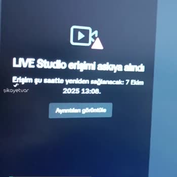 TikTok Haksız Yayın Yasaklaması