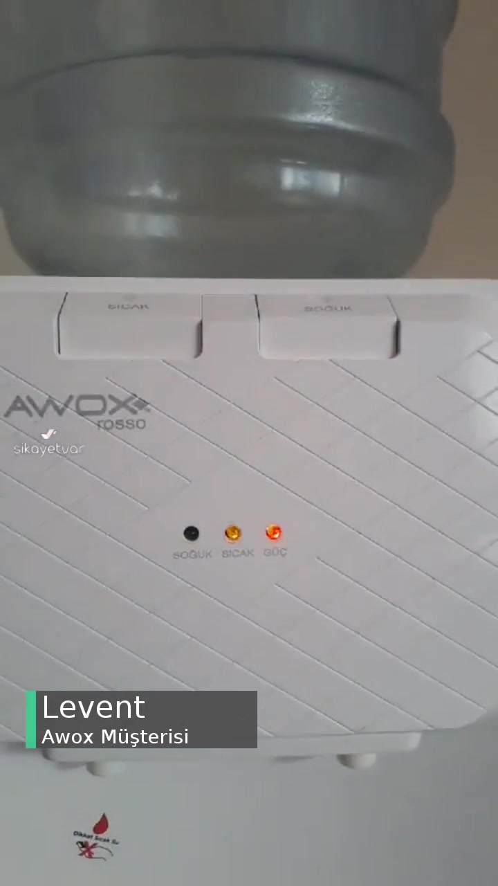 Awox Sebil Sıcak Su Isıtmıyor! videonun kapak resmi