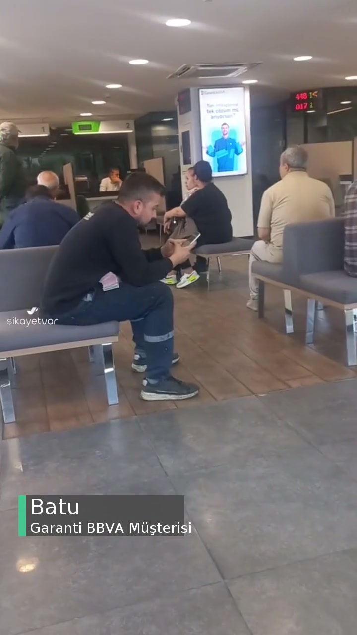 Garanti BBVA OSTİM/ Ahievran Şubede Yavaşlık! videonun kapak resmi