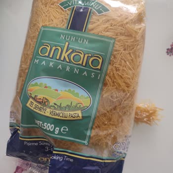 Nuh'un Ankara Makarnası Tel Şehriye Paketinde Büyük Yapışmış Kalıp Sorunu Yaşadım