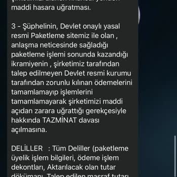 Instagram Üzerinden İş Vaadiyle Yüksek Miktarda Para Talebi Ve Ürün Teslim Edilmemesi