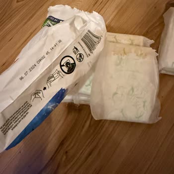 I Face a Contaminated Kotex Pad That Appeared Stained From the Inside