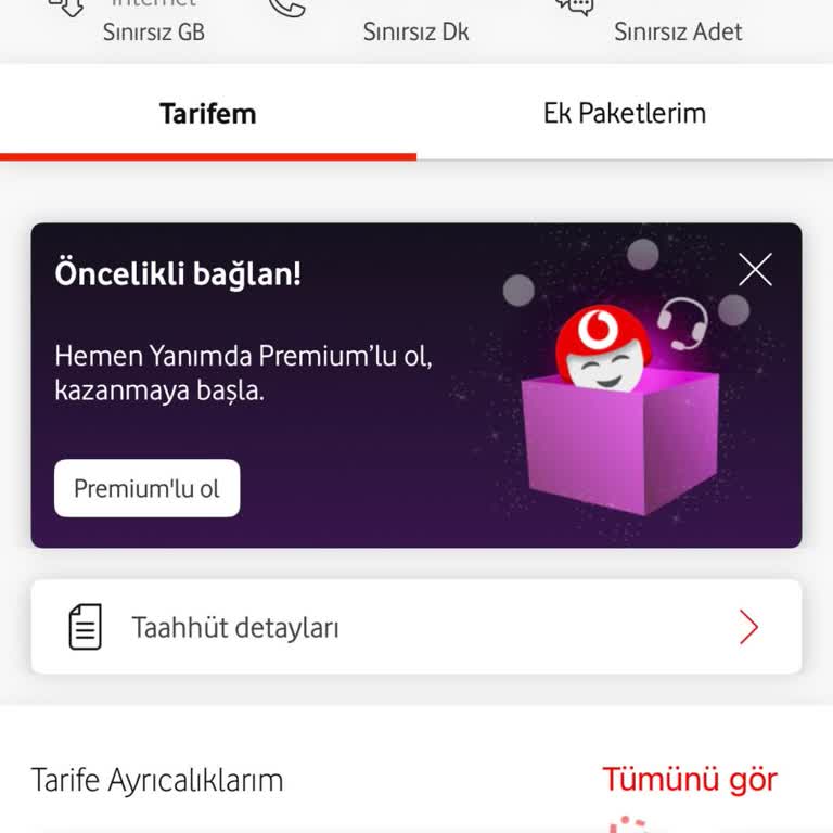 Vodafone Red Sınırsız Tarifede Düşük Hız Ve İlgisiz Müşteri Hizmetleri Mağduriyeti