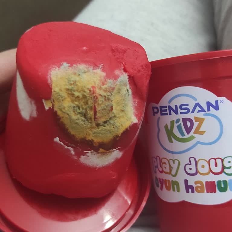 Küflü Oyun Hamuru Çocuk Sağlığını Tehdit Ediyor!